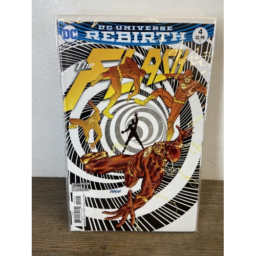 460 - Approx. one hundred and fifty DC comics. DC Universe Rebirth includes Flash (vol.5) #2 (four copies)... 