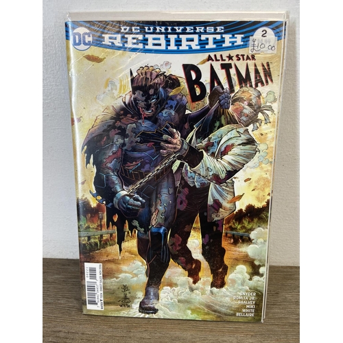 461 - Approx. ninety DC comics. DC Universe Rebirth includes Detective Comics #936 (four copies) with Rafa... 