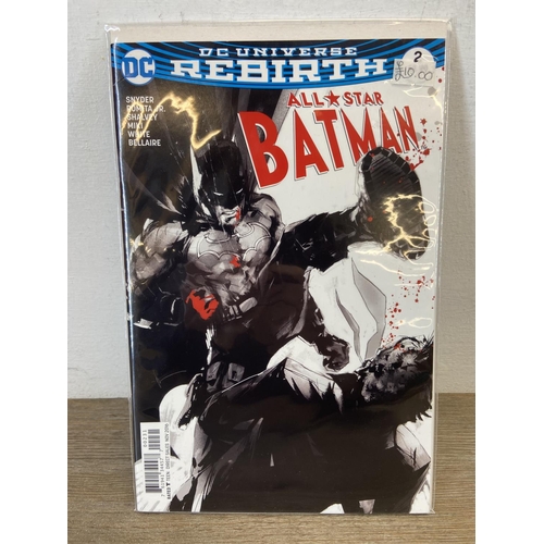 461 - Approx. ninety DC comics. DC Universe Rebirth includes Detective Comics #936 (four copies) with Rafa... 