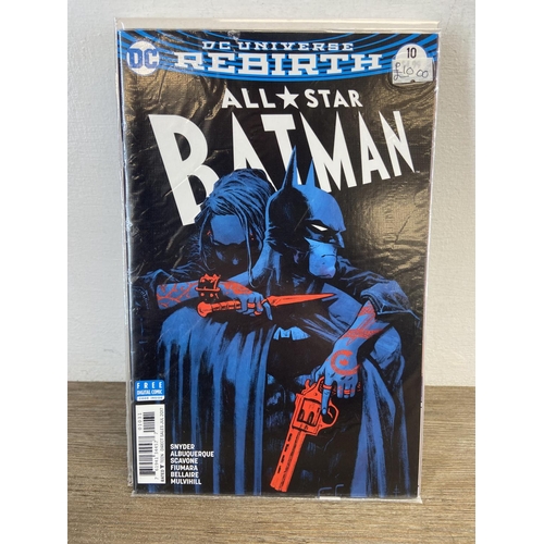 461 - Approx. ninety DC comics. DC Universe Rebirth includes Detective Comics #936 (four copies) with Rafa... 