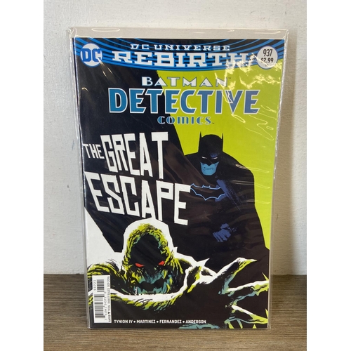 461 - Approx. ninety DC comics. DC Universe Rebirth includes Detective Comics #936 (four copies) with Rafa... 