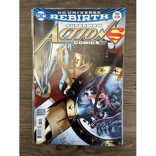 462 - Approx. one hundred and ninety DC comics. DC Universe Rebirth includes Action Comics (vol.3) #959 (t... 