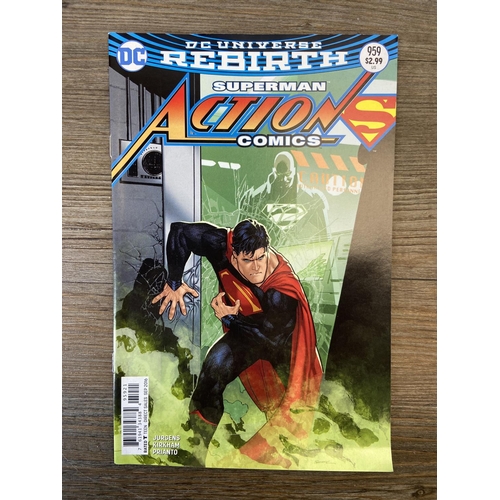 462 - Approx. one hundred and ninety DC comics. DC Universe Rebirth includes Action Comics (vol.3) #959 (t... 