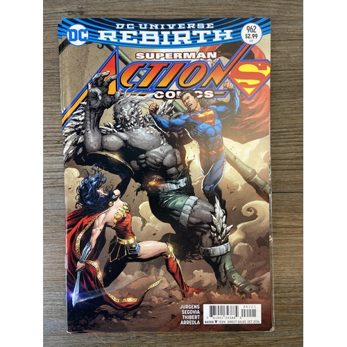 462 - Approx. one hundred and ninety DC comics. DC Universe Rebirth includes Action Comics (vol.3) #959 (t... 