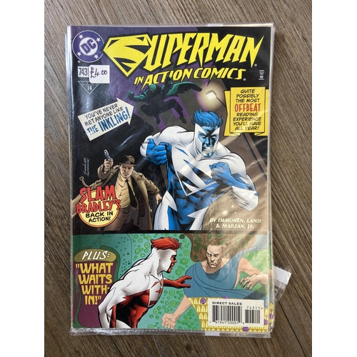 464 - Approx. one hundred and thirty DC comics. Includes Superman (vol.1) #338, #501, #563 and #591, Super... 