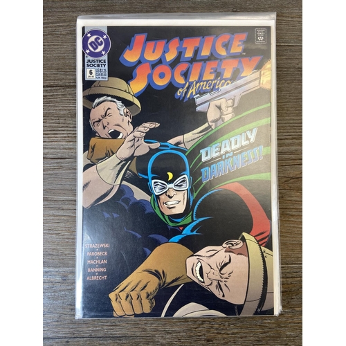 467 - Approx. one hundred and fifty DC comics. Includes Justice Society of America (vol.1) #2, #3, #4, #5,... 