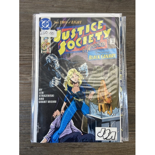 467 - Approx. one hundred and fifty DC comics. Includes Justice Society of America (vol.1) #2, #3, #4, #5,... 