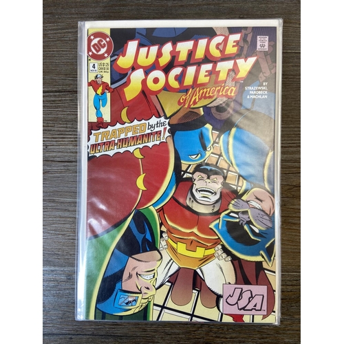 467 - Approx. one hundred and fifty DC comics. Includes Justice Society of America (vol.1) #2, #3, #4, #5,... 