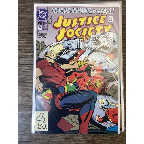 467 - Approx. one hundred and fifty DC comics. Includes Justice Society of America (vol.1) #2, #3, #4, #5,... 