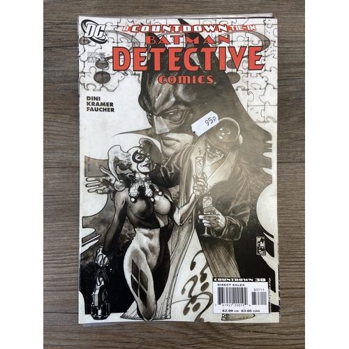 468 - Approx. one hundred DC comics. Includes Detective Comics #0, #638, #708, #710, #835, #836, #837 and ... 