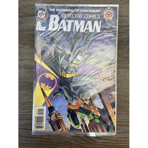 468 - Approx. one hundred DC comics. Includes Detective Comics #0, #638, #708, #710, #835, #836, #837 and ... 