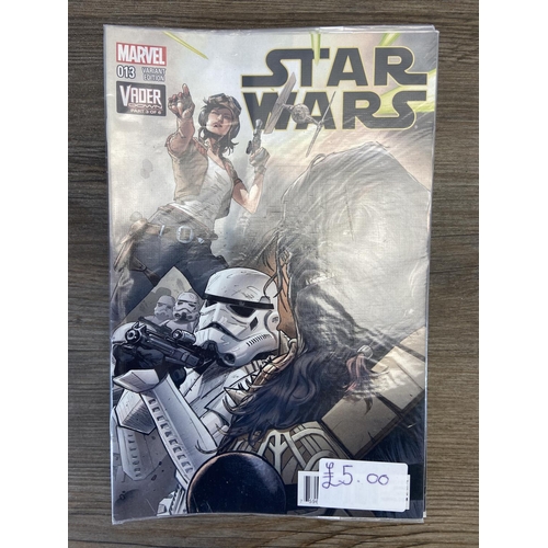 471 - Approx. one hundred and eighty Marvel comics. Includes Star Wars (vol.2) #2 (sixteen copies), #3 wit... 