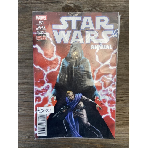 471 - Approx. one hundred and eighty Marvel comics. Includes Star Wars (vol.2) #2 (sixteen copies), #3 wit... 