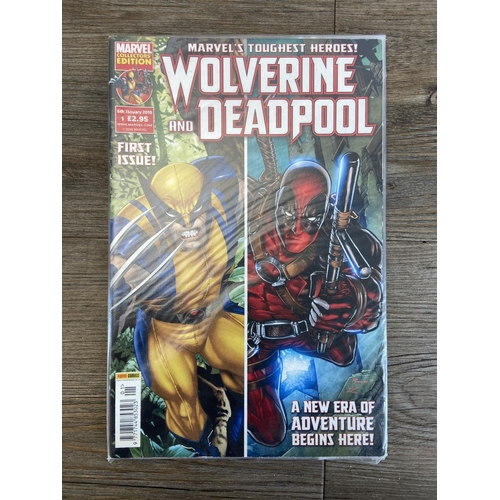 475 - Approx. two hundred Marvel comics. Includes Wolverine & The X-Men (vol.1) #4, #38 and #40 (three cop... 