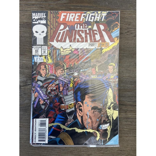 476 - Approx. one hundred and twenty Marvel comics. Includes The Punisher (vol.2) #63, #65, #66, #67, #68,... 