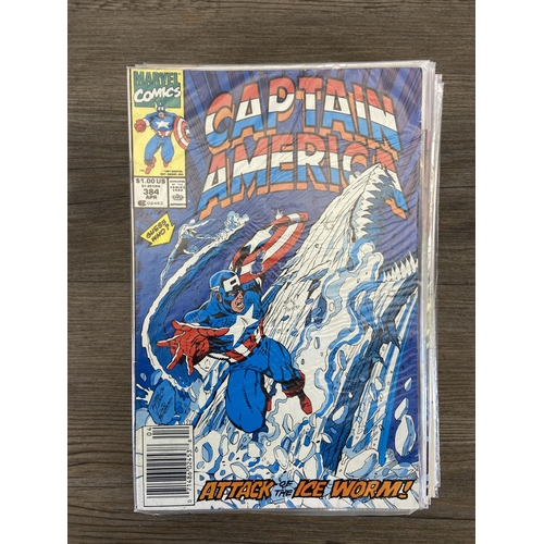 481 - Approx. one hundred and twenty Marvel comics. Includes Captain America #287, #288, #291, #292, #294,... 