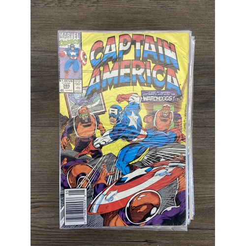 481 - Approx. one hundred and twenty Marvel comics. Includes Captain America #287, #288, #291, #292, #294,... 