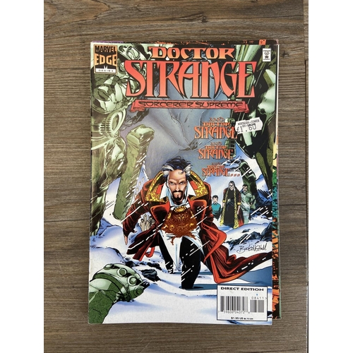 482 - Approx. two hundred Marvel comics. Includes Doctor Strange and the Sorcerers Supreme #4 (seven copie... 