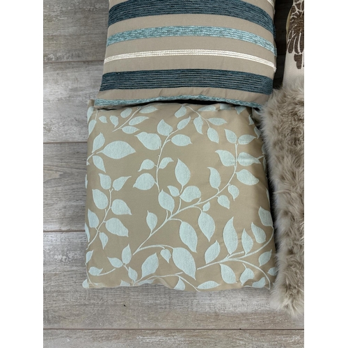 48B - Six modern scatter cushions