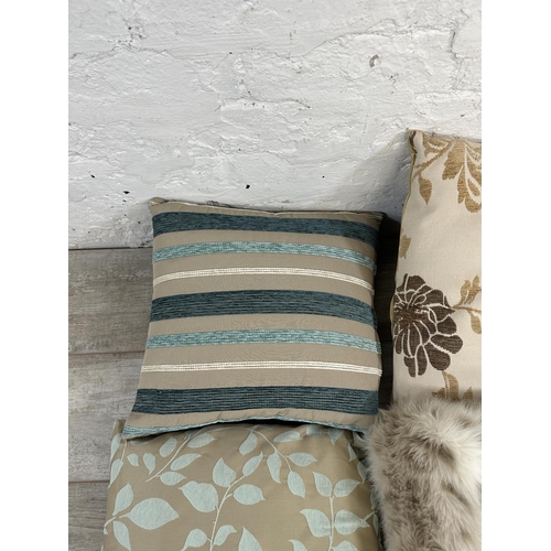 48B - Six modern scatter cushions