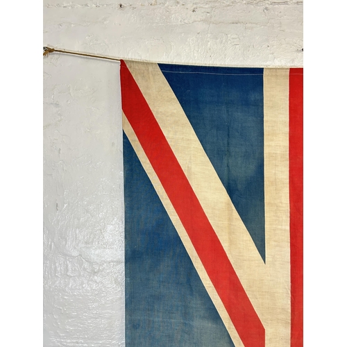 459 - A vintage Union Jack flag - approx. 182cm x 115cm