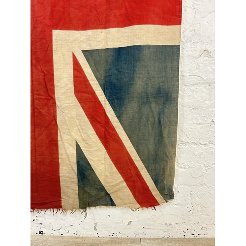 459 - A vintage Union Jack flag - approx. 182cm x 115cm