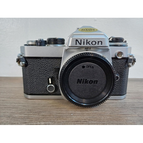 66 - A Nikon FE electronic shutter, aperture-priority auto-exposure 35mm SLR camera body