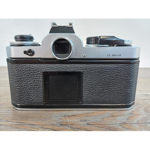 66 - A Nikon FE electronic shutter, aperture-priority auto-exposure 35mm SLR camera body