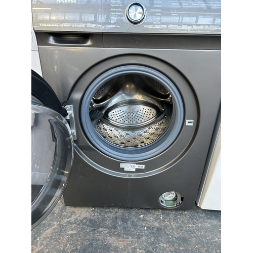 1549 - A Hisense WDQR1014EVAJMT 10/6kg 60cm washing machine