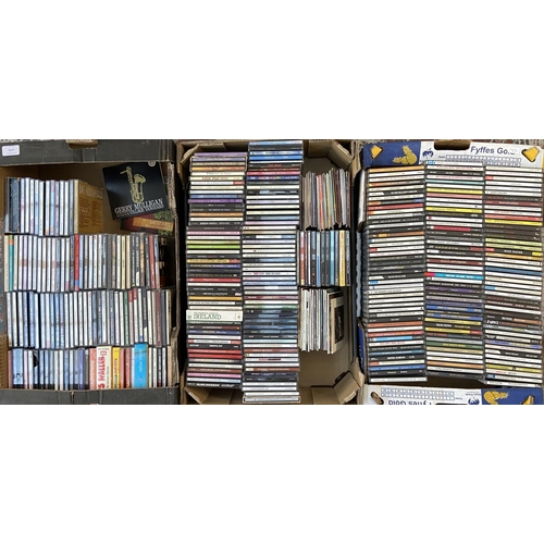 1470 - Three boxes containing approx. four hundred and twenty CDs includes Miles Davis, Oscar Peterson,Sonn... 