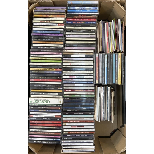 1470 - Three boxes containing approx. four hundred and twenty CDs includes Miles Davis, Oscar Peterson,Sonn... 