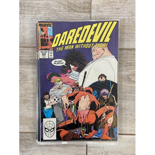 1479 - One box containing approx. four hundred Marvel comics. Includes Daredevil (vol.1) #246, #253, #255, ... 