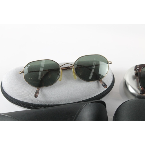 1367 - Eight pairs of cased Ray-Ban sunglasses