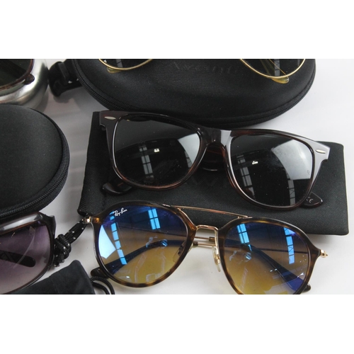 1367 - Eight pairs of cased Ray-Ban sunglasses