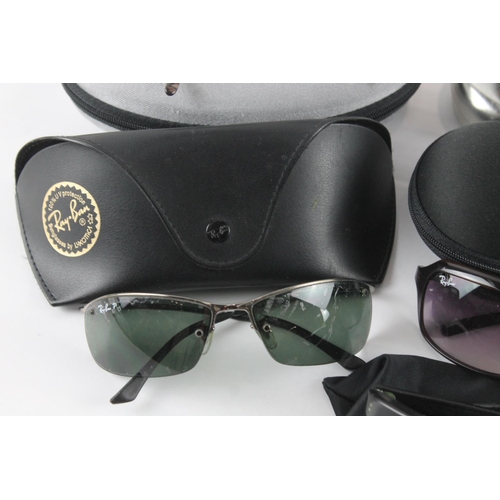 1367 - Eight pairs of cased Ray-Ban sunglasses