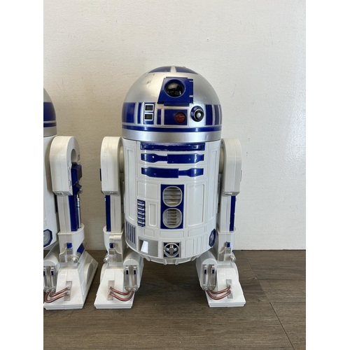 1344 - Two Jakks R2D2 figures