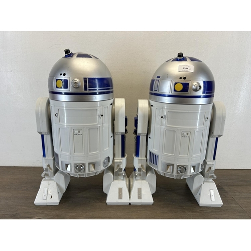 1344 - Two Jakks R2D2 figures