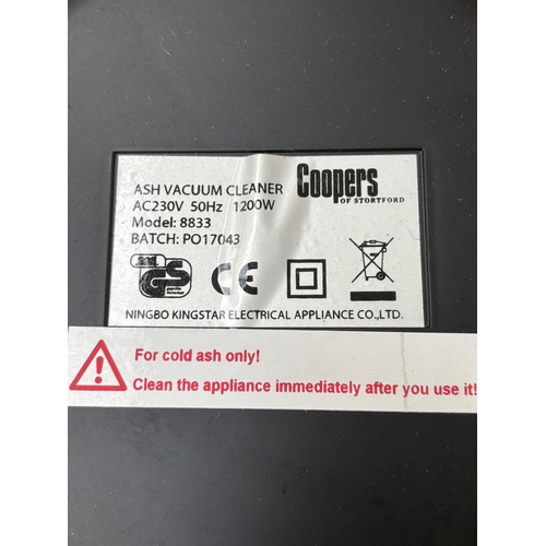 1536 - Three vacuum cleaners, one handheld with attachments, one boxed Coopers 8833 and one Coopers wet and... 