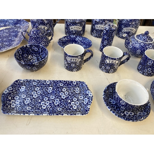 1304 - Twenty two pieces of Burleigh Calico dinnerware