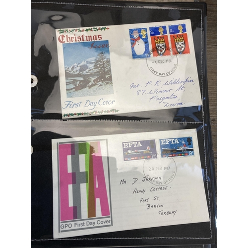 1397 - Five folders containing First Day Covers