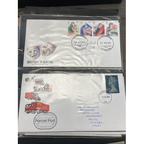 1397 - Five folders containing First Day Covers