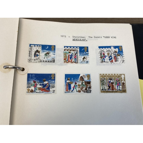 1398 - Five folders containing First Day Covers and stamps