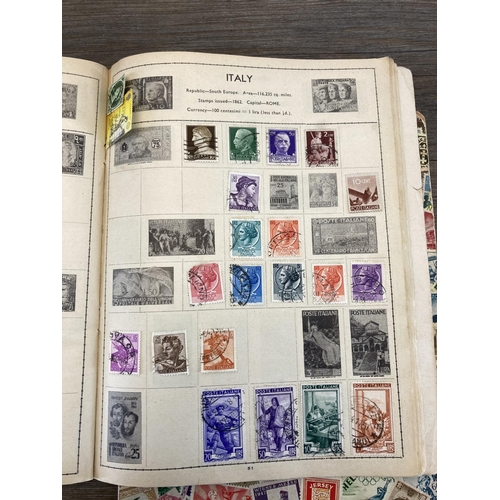 1399 - Eight albums containing stamps