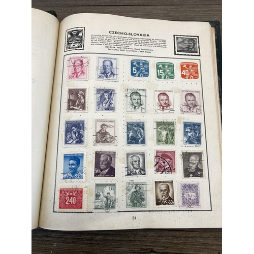 1403 - Nine albums containing stamps