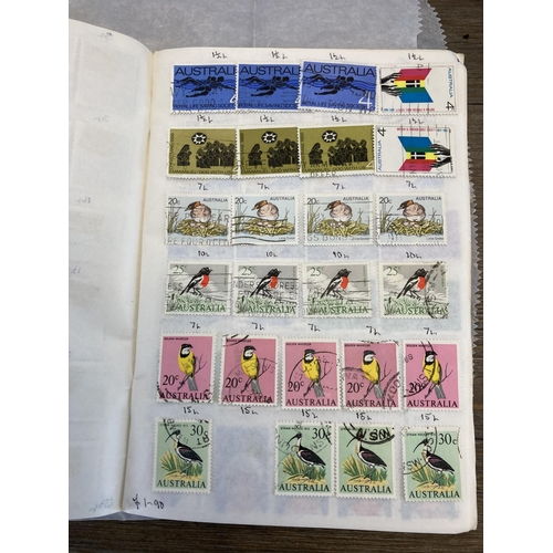 1404 - A collection of worldwide stamps