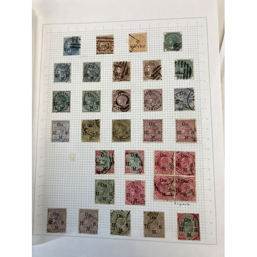 1405 - A collection of Victorian and later worldwide stamps to include India, Morocco etc.