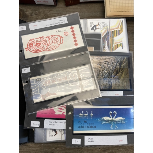 1406 - Eight albums containing worldwide stamps and First Day Covers