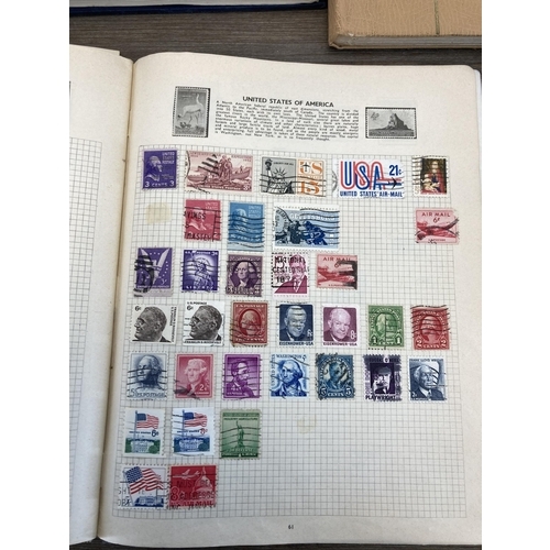 1400 - Nine albums containing stamps