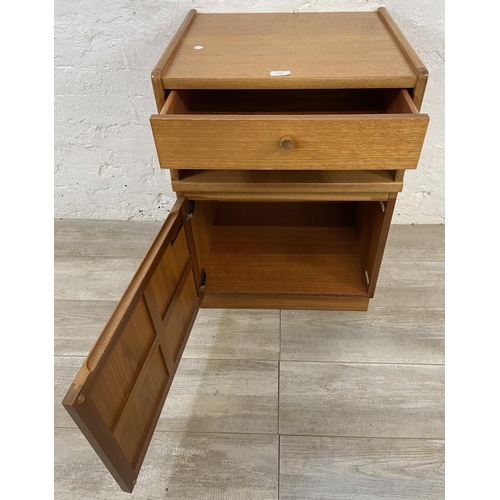 1172 - A mid 20th century Nathan teak cabinet - approx. 75cm high x 52cm wide x 45cm deep