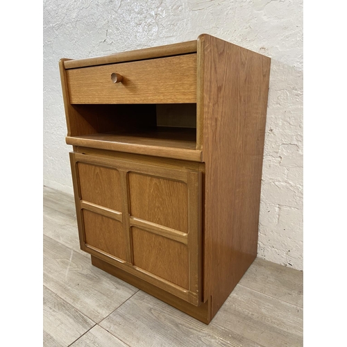 1172 - A mid 20th century Nathan teak cabinet - approx. 75cm high x 52cm wide x 45cm deep